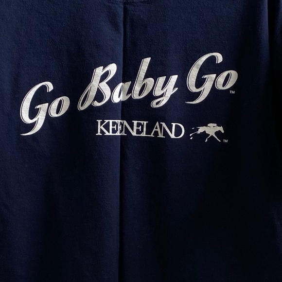 🐎 KEENELAND Thoroughbreds Horse Racing T-Shirt Men's Size: Medium - Picture 2 of 8